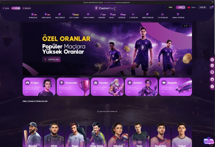 Casinoroys ekran görüntüsü